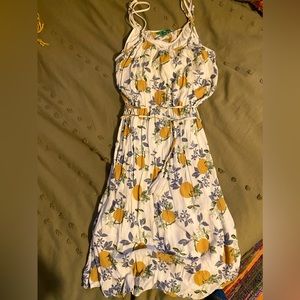 Dip summer maxi dress.